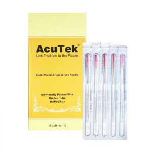 AcuTek 24 Karate Gold Plated Needle Tailored for Special Treatment