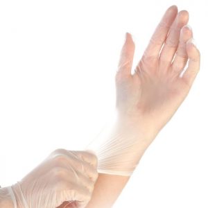 Disposable Vinyl Gloves - One Size Fits All