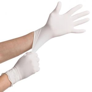 Exam Latex Glove, Light-powdered, Medium