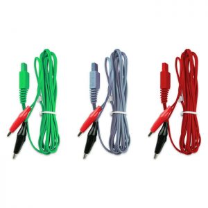 Large Alligator Clip / Wire with Rectangle Plug