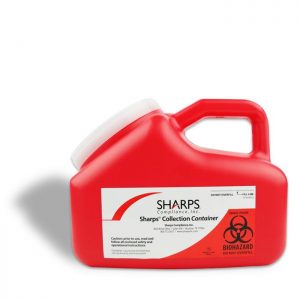Mail Back Sharp Container for Needles, 1 Gallon
